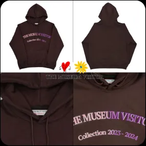 THE MUSEUM VISITOR  |[THE MUSEUM VISITOR]★COLLECTION 2023-2024 SPRAYED HOODY