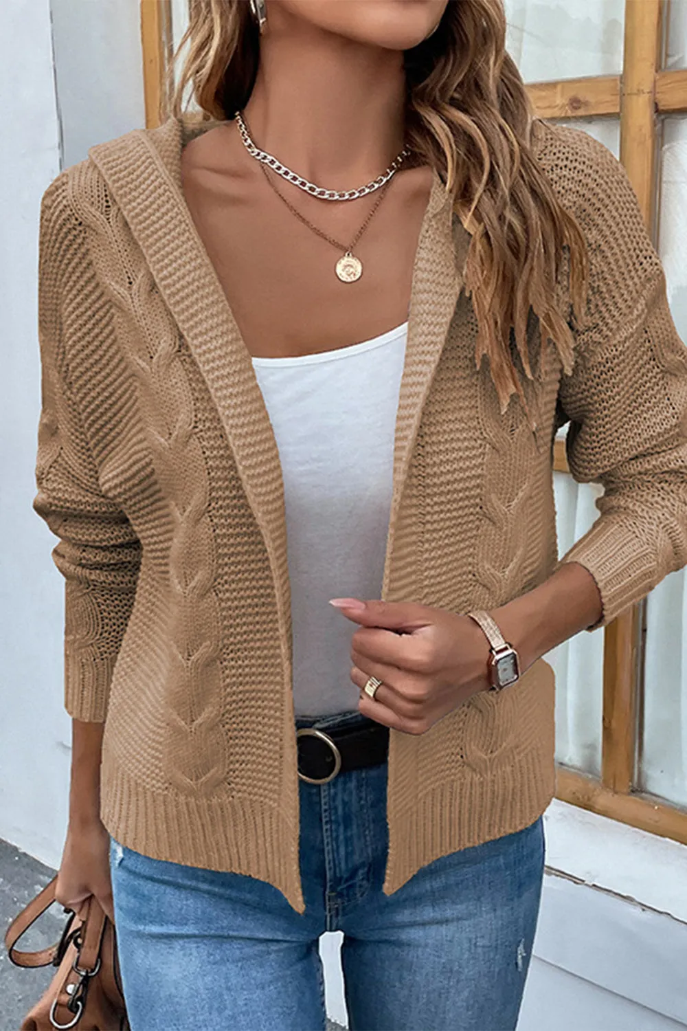 The Short of It Hooded Cardigan