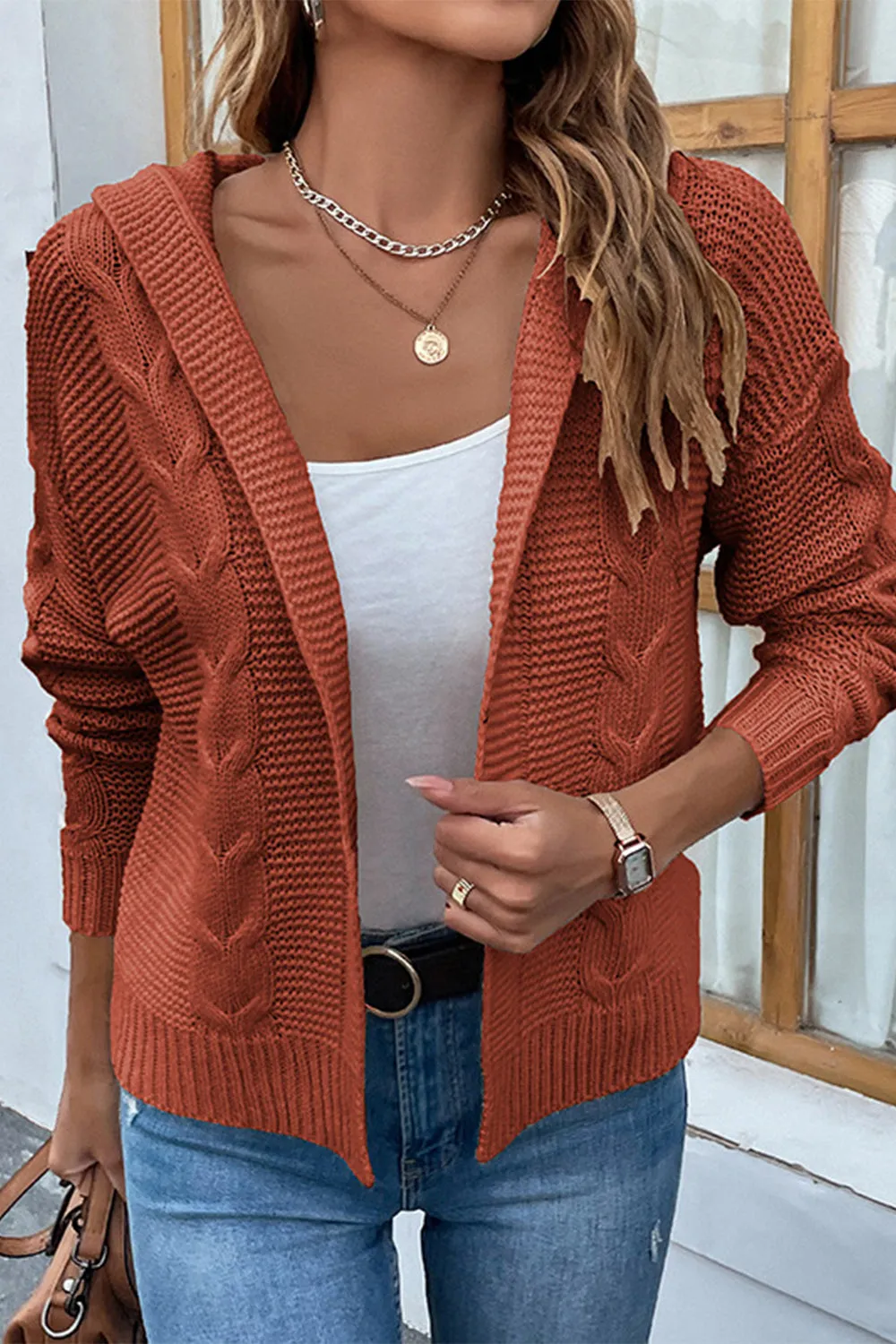 The Short of It Hooded Cardigan