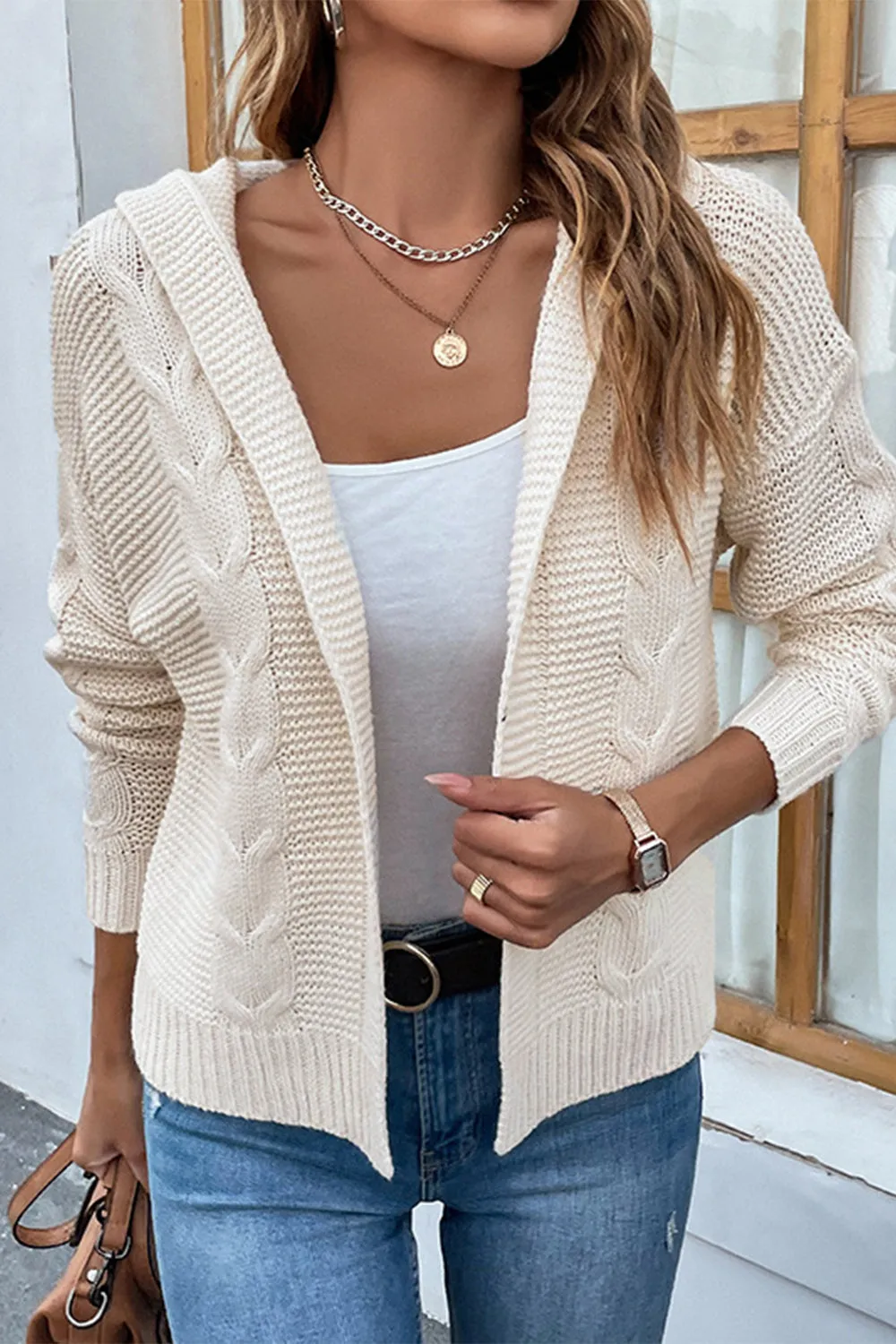 The Short of It Hooded Cardigan