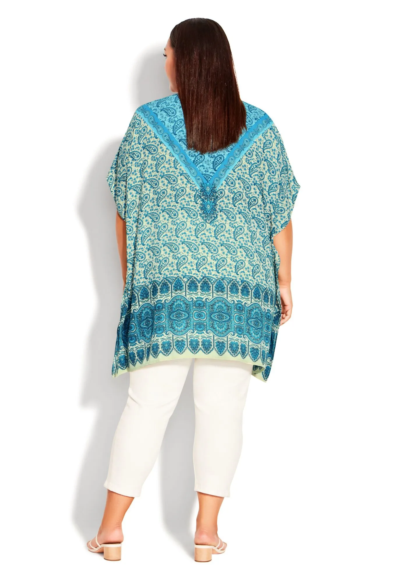 Tie Neck Poncho