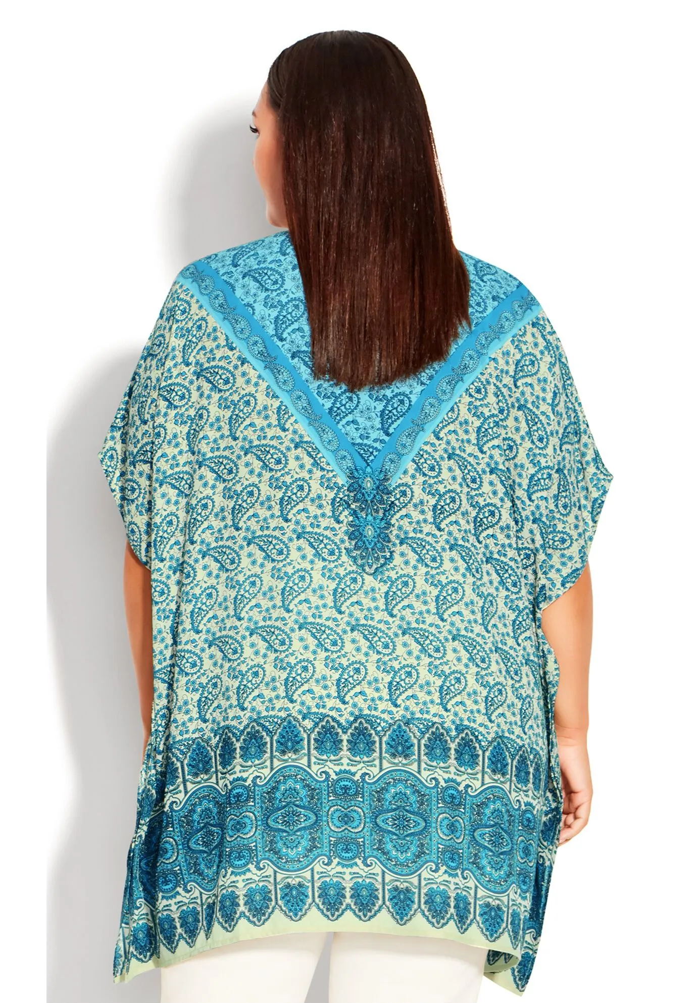 Tie Neck Poncho