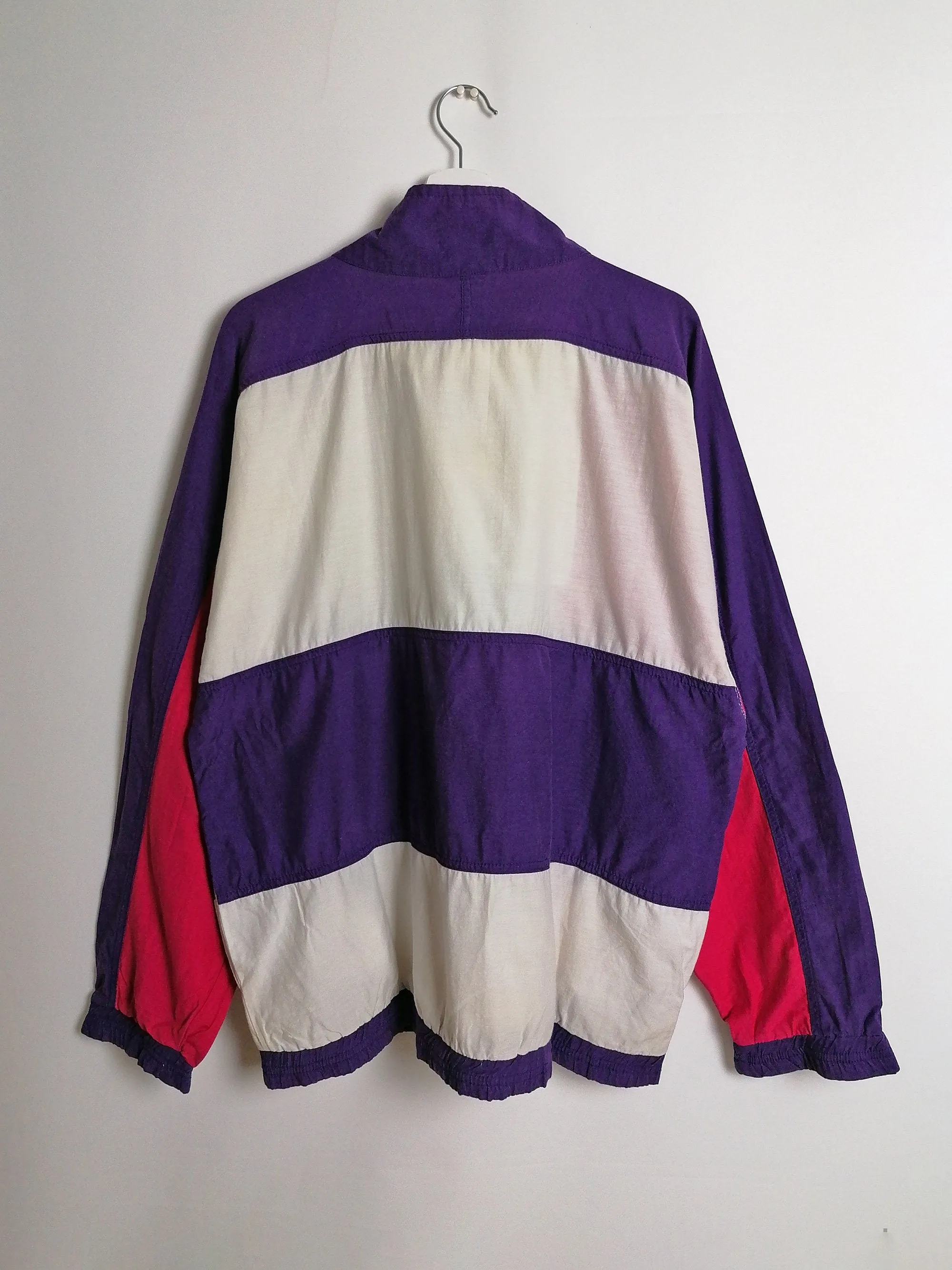 Vintage 80's REEBOK Oversized Retro Paper-thin Top - size L-XL