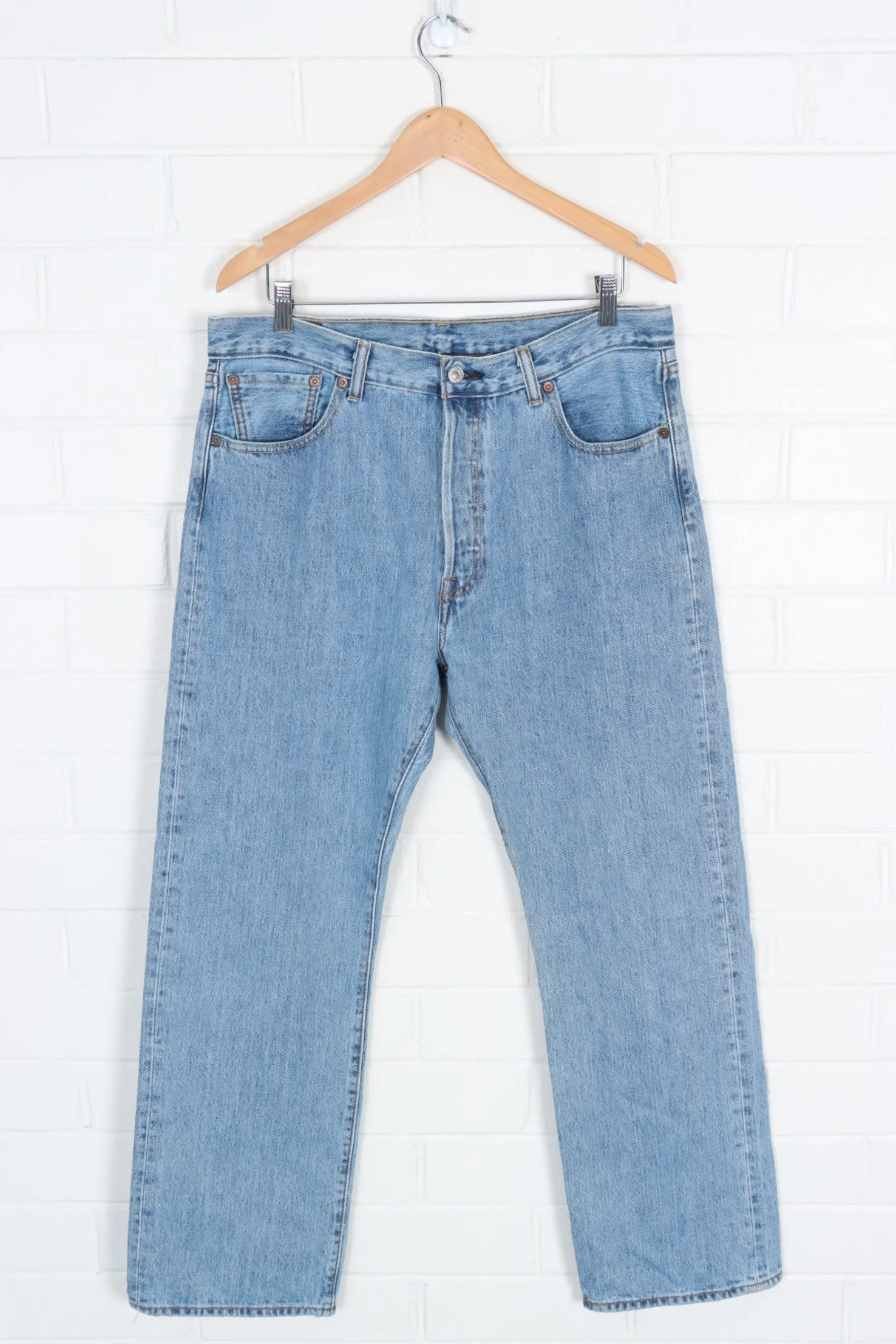 Vintage LEVI'S 501 Light Wash Jeans (36 x 30)