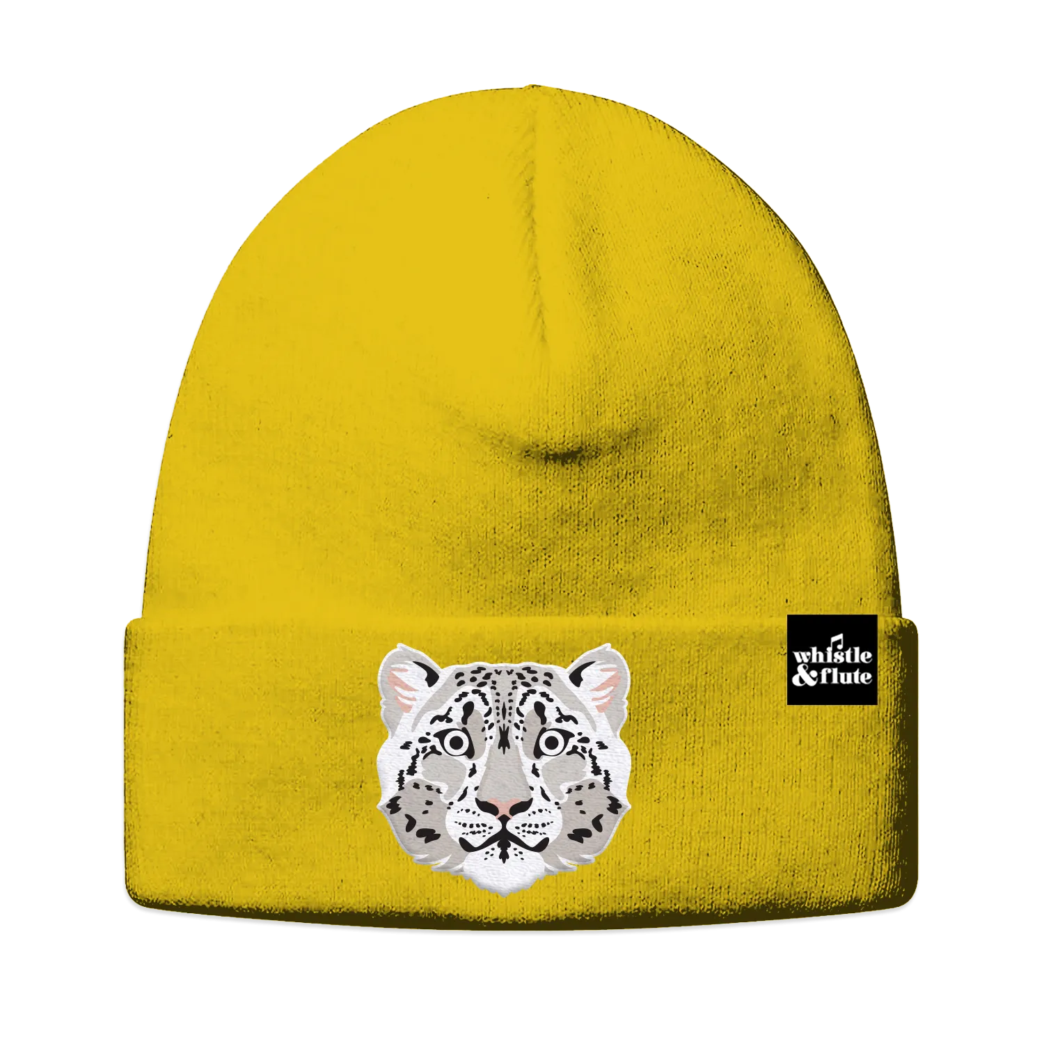 Whistle & Flute Snow Leopard Beanie