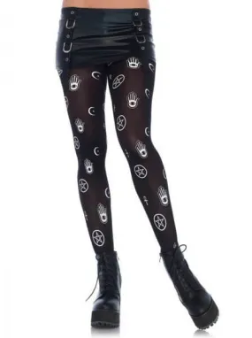 Women's Mystical Symbol Tights