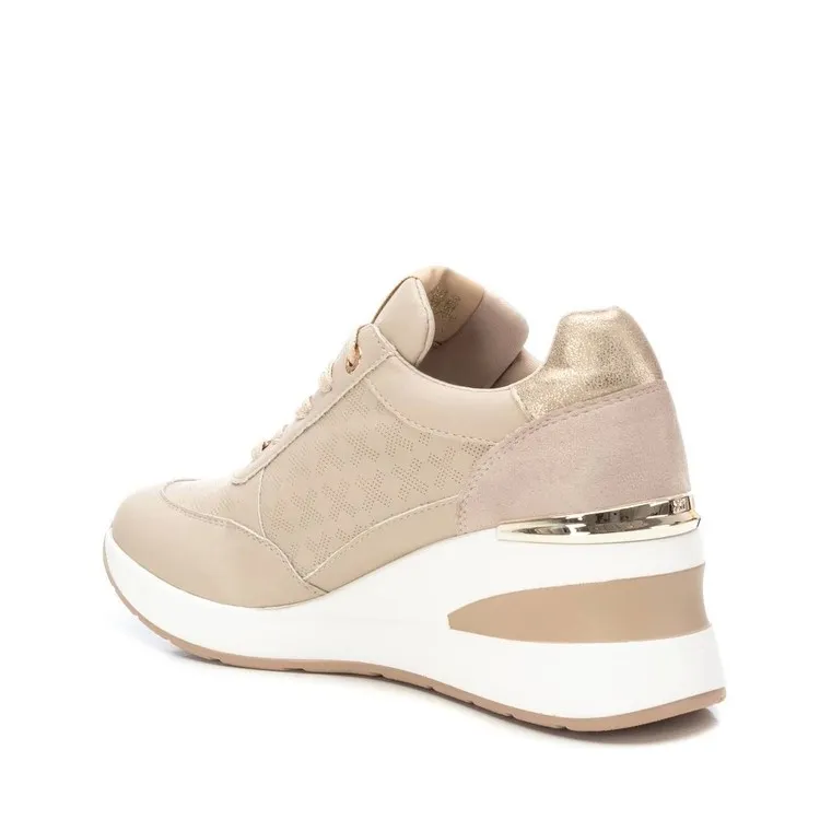 XTI 142413 Scarpe Donna Sneaker Stringati Beige